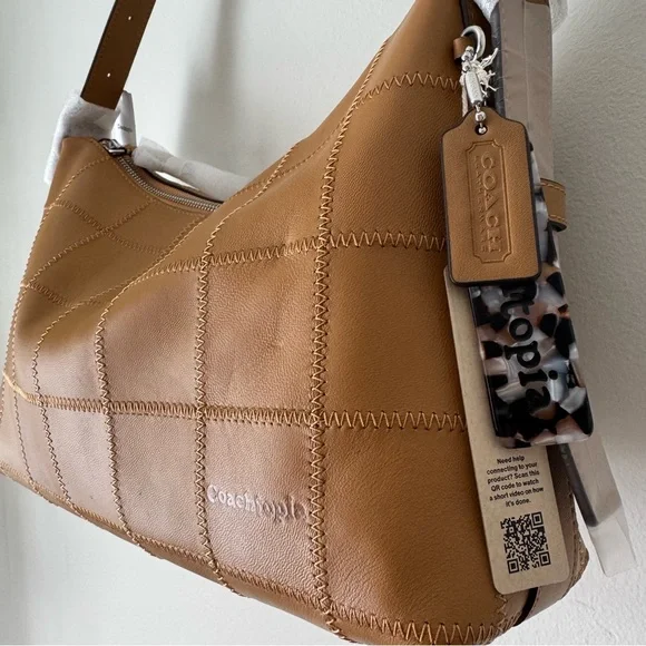 Coach Alter Ego Honey Brown Shoulder Bag - Picture 5 of 9